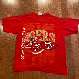 Vintage San Fransisco 49er t-shirt size large
